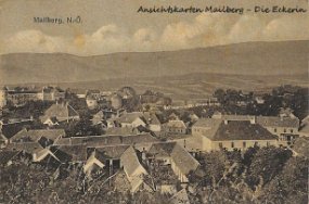 Mailberg_11 Mailberg, N.-Ö.; Jahr: unbekannt; L 847 8 Verlag/Druck: Seering, Wien XIII/5, Hüttelbergstr. 51, G.g. 1918; No.11 gelaufen, Marke 50 Heller