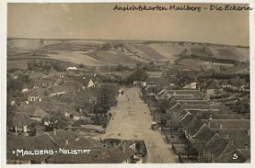 Mailberg Ansicht Mailberg - Neustift Jahr: 1932 Verlag/Druck: unbekannt 5 gelaufen, Marke: 10 Groschen