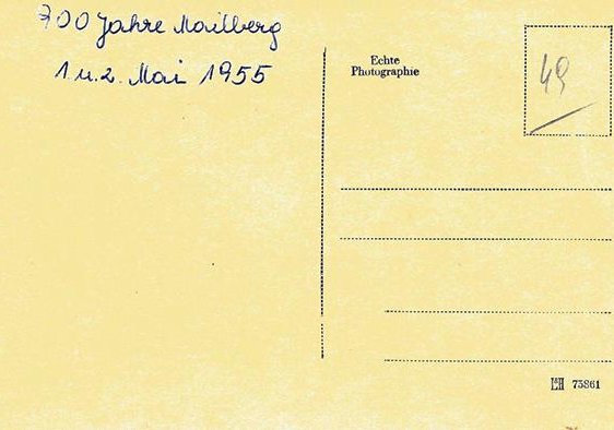 1.Mai 1955 - 900 Jahre Mailberg